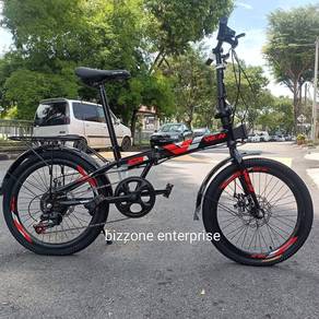 New 20” we win 7speed folding bike basikal lipat