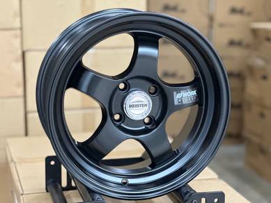 NEW 15 Work S1 Rim Vios Yaris City Jazz Myvi Saga
