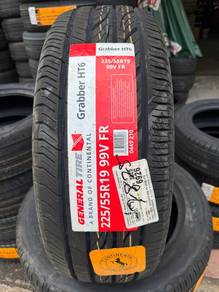 tayar baru general ht6  225/55/19 tahun 25