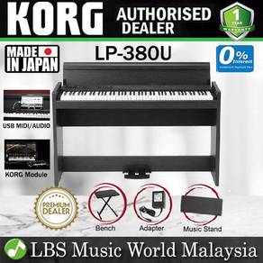 KORG LP-380U 88 Key Digital Piano Rosewood Black
