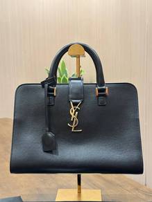 YSL Yves Saint Laurent Monogram Baby Cabas Bag