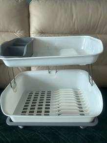 2-Tier Dish Drying Rack for Sale