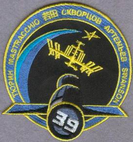 NASA ISS Expedition 39 International Space Patch