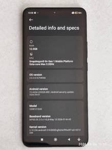Xiaomi 12T Pro 5G (12GB Ram + 256GB Storage)