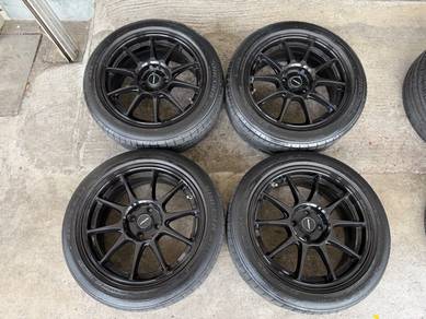 Rim tc105n 16 inch clear brembo city flx vios myvi
