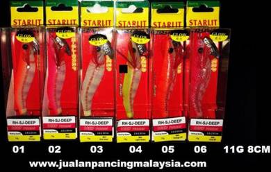 Starlit live squid fishing naori egi lure