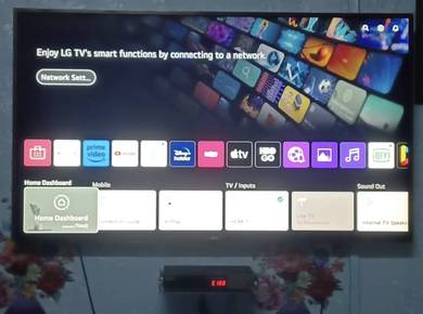 LG 55” Second Hand Smart TV