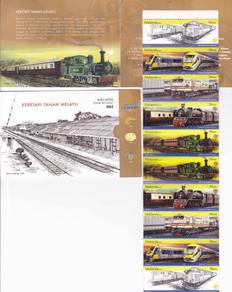 Mint Stamp Booklet KTM Msia 2010 (toning little)