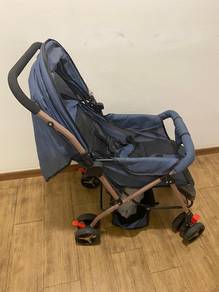 Blue stroller