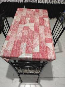 meja makan 4 kerusi