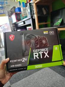 MSI GeForce RTX 3050 VENTUS 2X – 6GB GDDR6