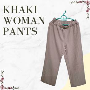 Shein Woman Khaki Pants
