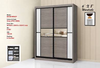 6X8 FT Wardrobe WD60189GY