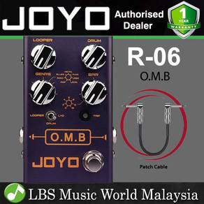 Joyo R-06 O.M.B Looper and Drum Machine Guitar Eff