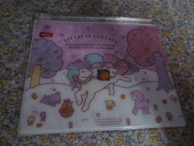 Little Twin Star plastic zipper small bag 膠拉鏈小袋