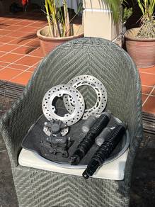 adv 350 braking suspension