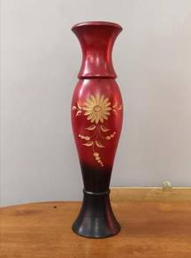 Pasu kayu wooden vase