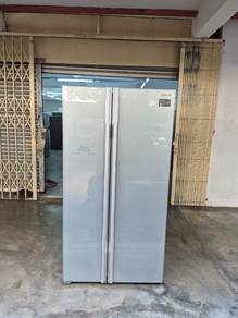 Hitachi side by side doors fridge refrigerator pe