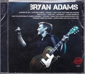 Ori CD - BRYAN ADAMS - Icon [2010] NEW