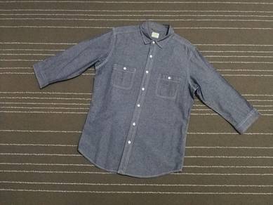 BACK NUMBER chambray M 0800