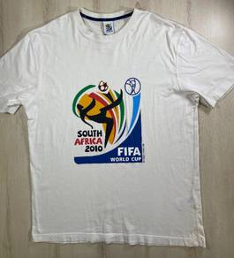 2010 World Cup White Tee #BW4 Used