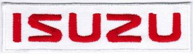 Isuzu RED #TW Motor Automaker Car Racing Car Patch