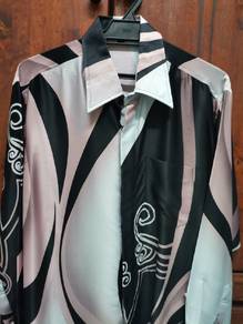 Emzn Men's Button-Up Shirt Size M