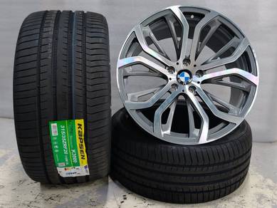 BMW X5 F15 E70 X6 E71 20" Forged Rim + Tayar R304