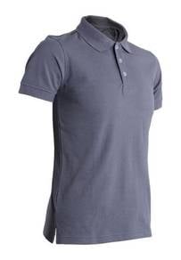 Tshirt Kolar Kosong Lacoste POLO PLAIN STEEL GREY