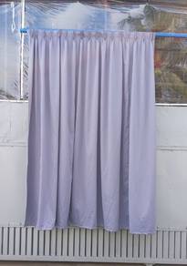 YA33Y Langsir L.190 X  H.280 cm Curtain Grey