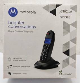 Motorola Cordless Phone C1001LA Brand New