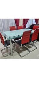 LORENZO Dining Table with 6 chairs 