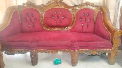 Jati Wood Sofa