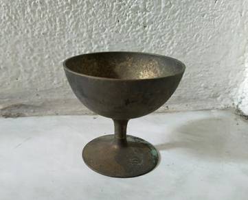 Vintage pewter cup