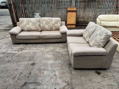 [Set] Highback Deep Sofa 3+2 Seater Fabric