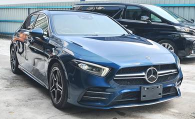 Mercedes Benz A35 35 AMG in Old Klang Road, KUL