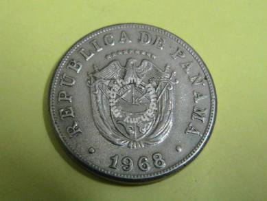PANAMA - 5 centimos Nickel - 1968