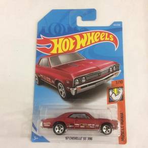 CFE109 2017 Mattel Hot Wheels HW ‘67 chevelle SS