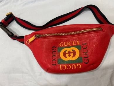 Gucci Red Waist Bag
