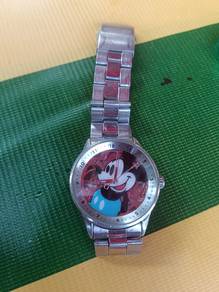 Jam Tangan Mickey Mouse Mechanical (Jam Kunci) – V