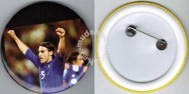 World Cup Football Player #11 Button Badge 58mm