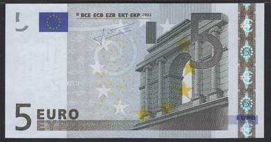 European Union/France 5 Euro 2002 {P-8u}  unc