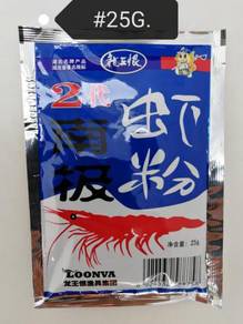 Loonva Fishing Powder Shirmp 25gram Serbuk Pancing