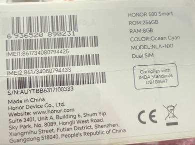 honor 500 smart