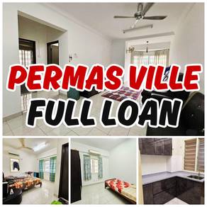 Apartment For Sale in Permas Ville Apartments
