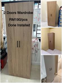 2 Doors Wardrobe | INSTALLATION Included