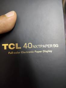 NEw TCL next paper 40 5g 