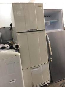 3 Pintu Peti Sejuk Freezer National Ais Fridge Ice