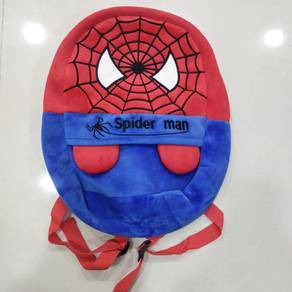 plush doll and cartoon bag