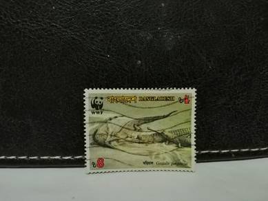 1990 Bangladesh Stamp Crocodiles WWF